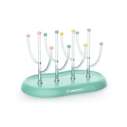 Kikka Boo Bottle drying rack Marble, for 8 items, mint