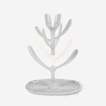 Kikka Boo Bottle drying rack Tulip, for 8 items, gray