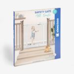 Kikka Boo Safety gate for doors and stairs All Safe, white