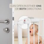 Kikka Boo Safety gate for doors and stairs All Safe, white