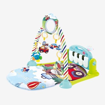 Kikka Boo Play mat with piano, Bluetooth and projector, mint