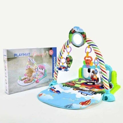 Kikka Boo Play mat with piano, Bluetooth and projector, mint