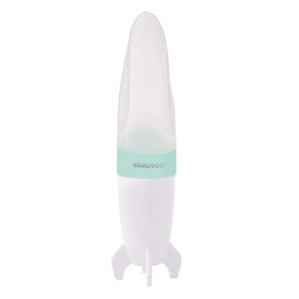 Kikka Boo Shishe silikoni për ushqim me lugë Rocket, 90 ml, mentol