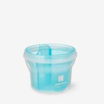 Kikka Boo 2-in-1 powdered milk dispenser with 3 compartments, blue