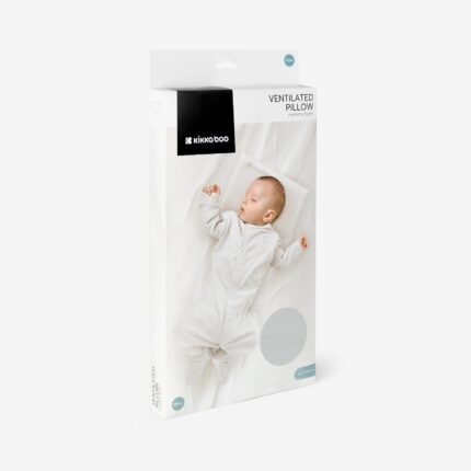 Kikka Boo Jastëk i ajrosur me shkumë memory Airknit, 0–12 muaj, gri