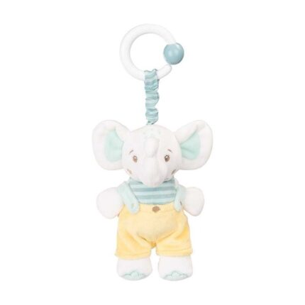 Kikka Boo Мека играчка со вибрации Elephant Time, слонче, 17 cm