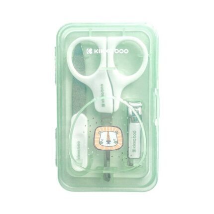 Kikka Boo Baby manicure set Savanna in a case, mint