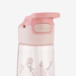 Kikka Boo Shishe me thithkë silikoni Music Fest, 450 ml, rozë