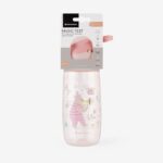 Kikka Boo Shishe me thithkë silikoni Music Fest, 450 ml, rozë