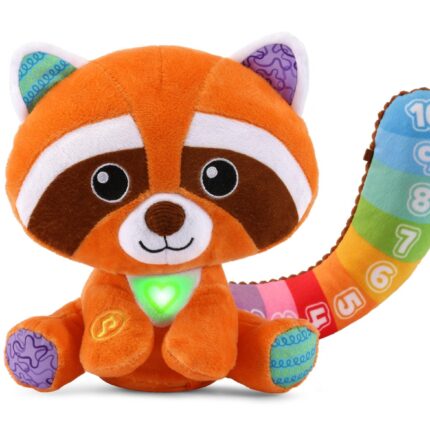 LeapFrog Panda e kuqe interaktive prej pelushi Colourful Counting
