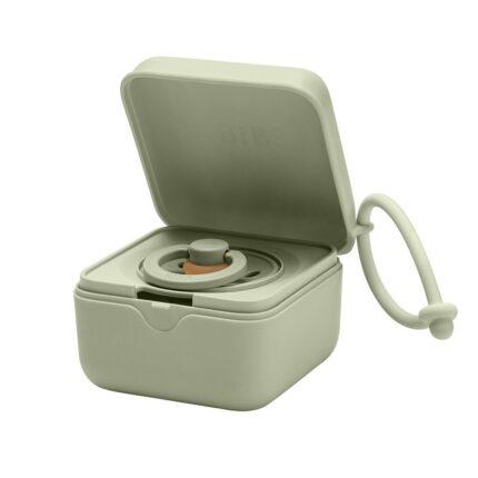 BIBS Pacifier box and microwave sterilizer, Sage