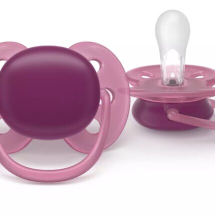 Philips Avent ultra soft soother 18+ months, 2 pieces