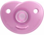 Philips Avent Çucël qetësuese silikoni Soothie 0–6 muaj, 2 copë, rozë