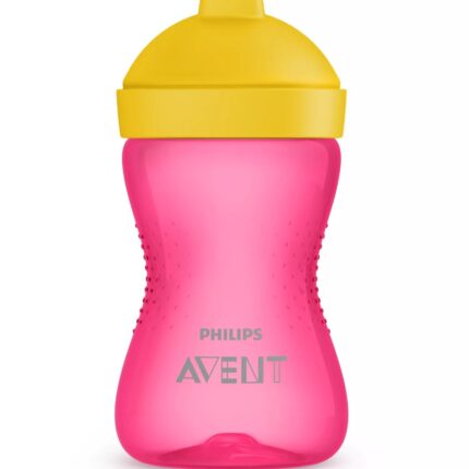 Philips Avent Gotë me sqep të fortë My Grippy 300 ml, 18+ muaj, rozë