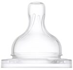 Philips Avent Thithkë silikoni për shishe Anti-colic, rrjedhja 3, 3+ muaj, 2 copë