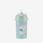 Kikka Boo Cup with silicone straw and strap Music Fest, 450 ml, mint