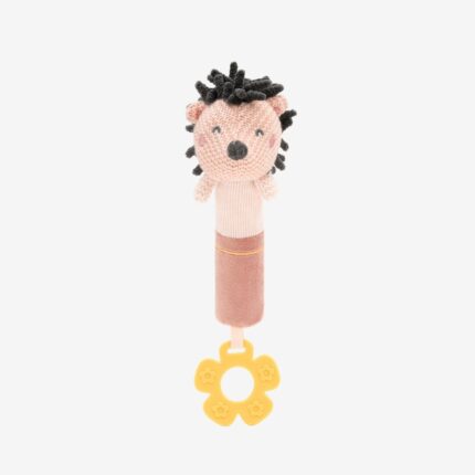 Kikka Boo Soft toy with squeaker and teether Hedge-hugs, 30.5 cm