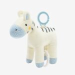 Kikka Boo Soft musical toy zebra Stripy Friends, 24 cm