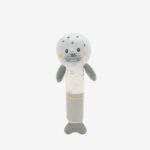 Kikka Boo Soft toy with squeaker and teether Seally Me, 25 cm