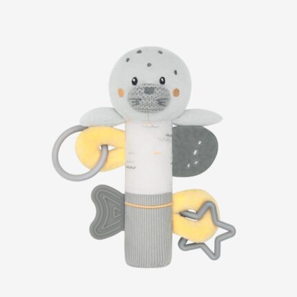 Kikka Boo Soft activity toy Seally Me with squeaker and teether, 26 cm
