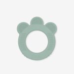 Kikka Boo Kafshuese dhëmbësh silikoni Platinum Silicone me 3 tekstura, Sage (mentol)