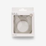Kikka Boo Силиконска глодалка Platinum Silicone со 3 текстури, Sand (крем)