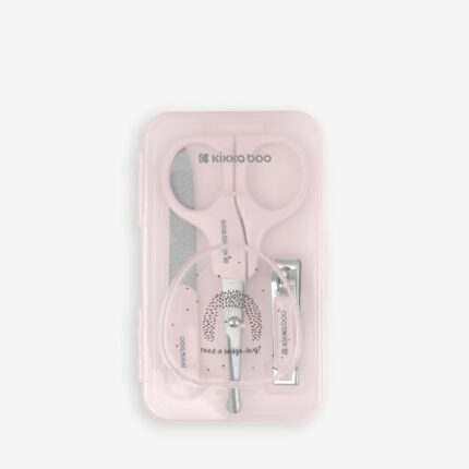 Kikka Boo Baby manicure set Hedge-hugs in a box, pink