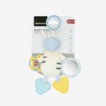 Kikka Boo Soft activity toy Stripy Friends with teethers and mirror