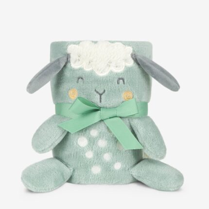 Kikka Boo Blanket with 3D toy Sleepy Sheep in a gift box, 75 x 100 cm