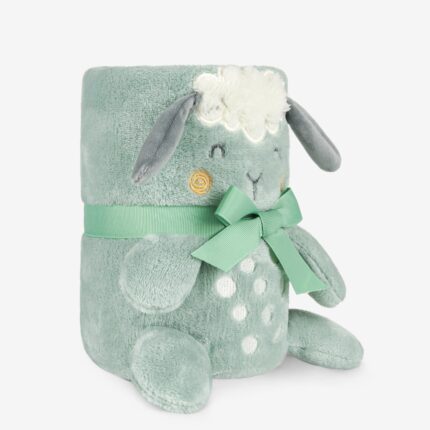 Kikka Boo Blanket with 3D toy Sleepy Sheep in a gift box, 75 x 100 cm
