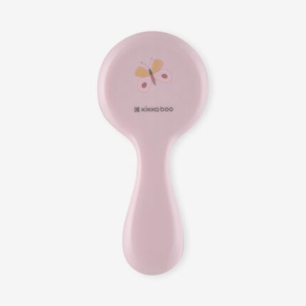 Kikka Boo Baby brush and comb set with natural bristles Hedge-hugs, pink