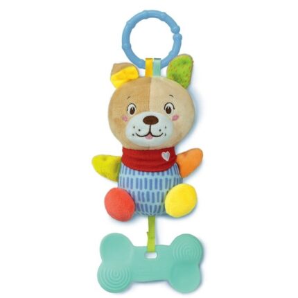 Clementoni Baby Мека играчка кученце со глодалка во облик на коска