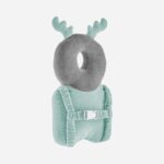 Babyjem Angel Wing head and back protection pillow, green (mint)