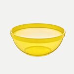 Babyjem Set of 3 deep feeding bowls in blue, red and yellow