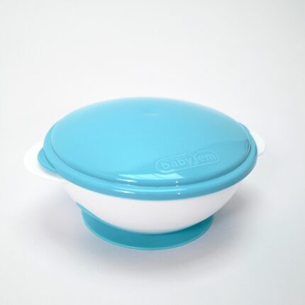 Babyjem Suction feeding bowl for babies, blue