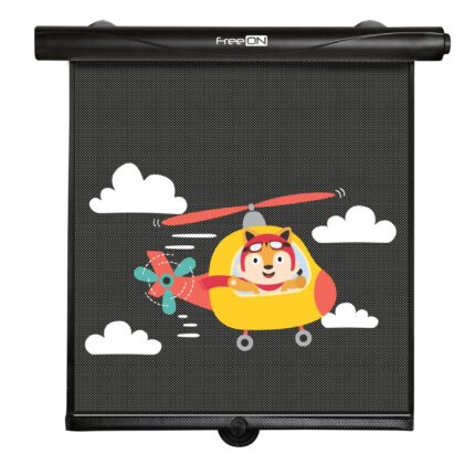 FreeON Car sun shade roller blind, fox, 2 pieces