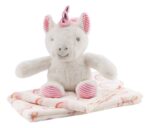 Free2Play Plush unicorn Eli with blanket, gift set