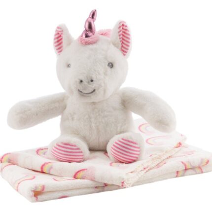 Free2Play Plush unicorn Eli with blanket, gift set