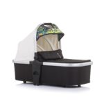 Chipolino Emotion 3-in-1 baby stroller with car seat, white/graffiti