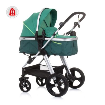 Karrocë për bebe Chipolino Havana 2 në 1, aloe (jeshile)