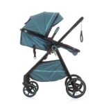 Karrocë për bebe Chipolino Misty 2 në 1, aloe (gri-jeshile)