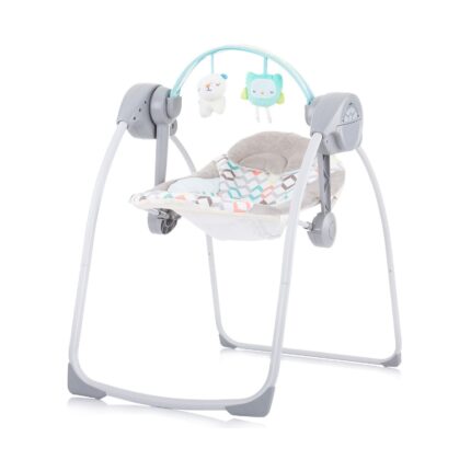 Chipolino Felicity electric baby swing with music, lion