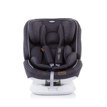 Chipolino Rotix 360° car seat with ISOFIX, 0–36 kg, grey (mist)