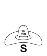 NUK Mbrojtëse silikoni për thithka, madhësia S (16 mm), 2 copë