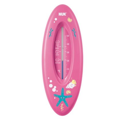 NUK Ocean Termometër banje me motive detare, ngjyra të ndryshme