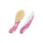 NUK baby brush and comb set, brush with natural soft bristles