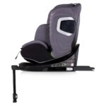 CHIPOLINO Clima Air 360° i-Size car seat with ISOFIX, heating and cooling, 40-150 cm, anthracite, STKCLA2504AN