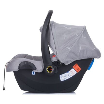 CHIPOLINO Duo Smart car seat/carrycot 0-13 kg, anthracite, STKDS0222AN