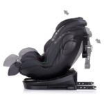 Karrige makine CHIPOLINO Hypnotic 360° i-Size me ISOFIX, 40-150 cm, antracit, STKHYP0253AN