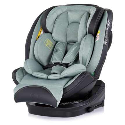 CHIPOLINO Hypnotic 360° i-Size car seat with ISOFIX, 40-150 cm, basil, STKHYP0255BA